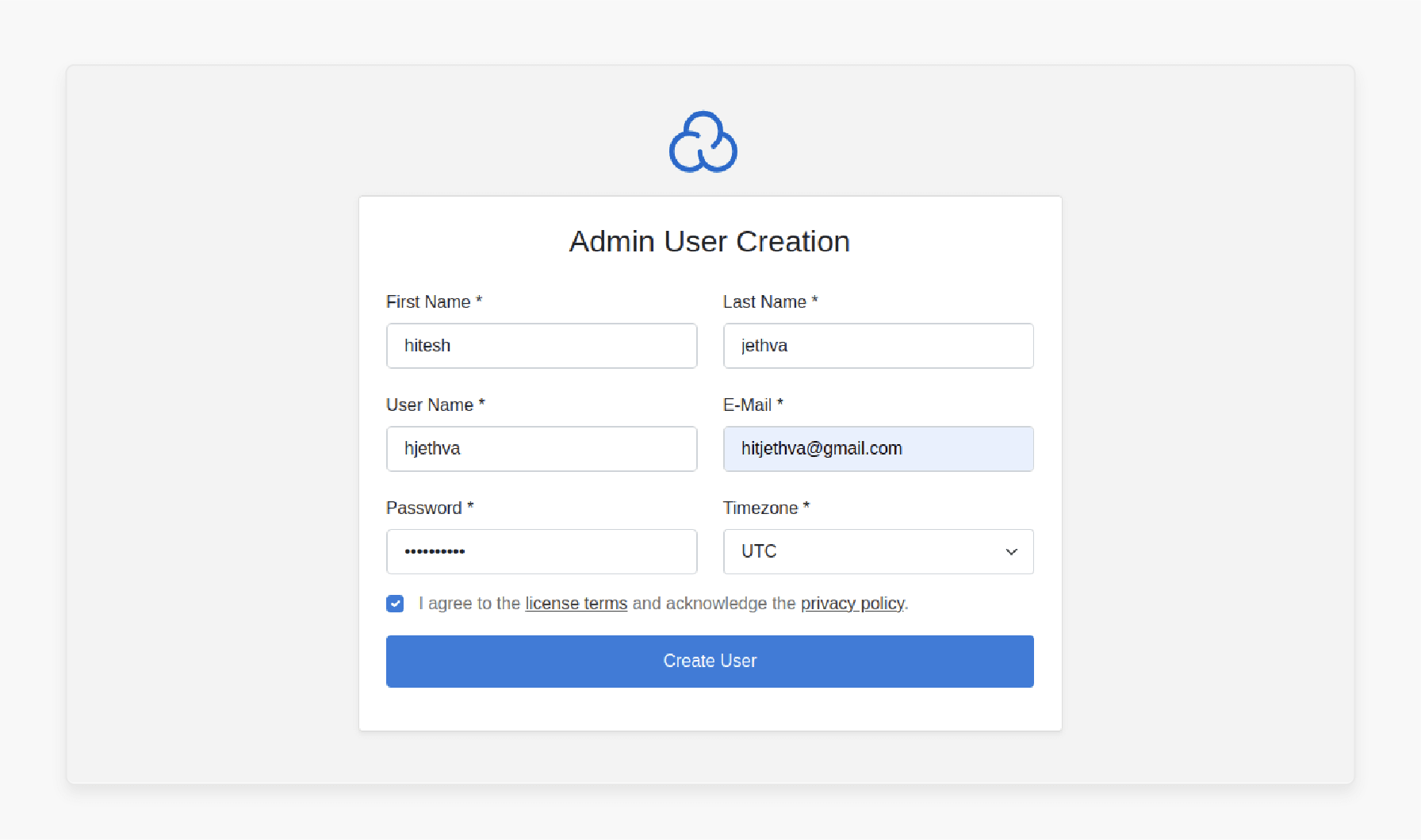 User creation in CloudPanel on Ubuntu server 20.04