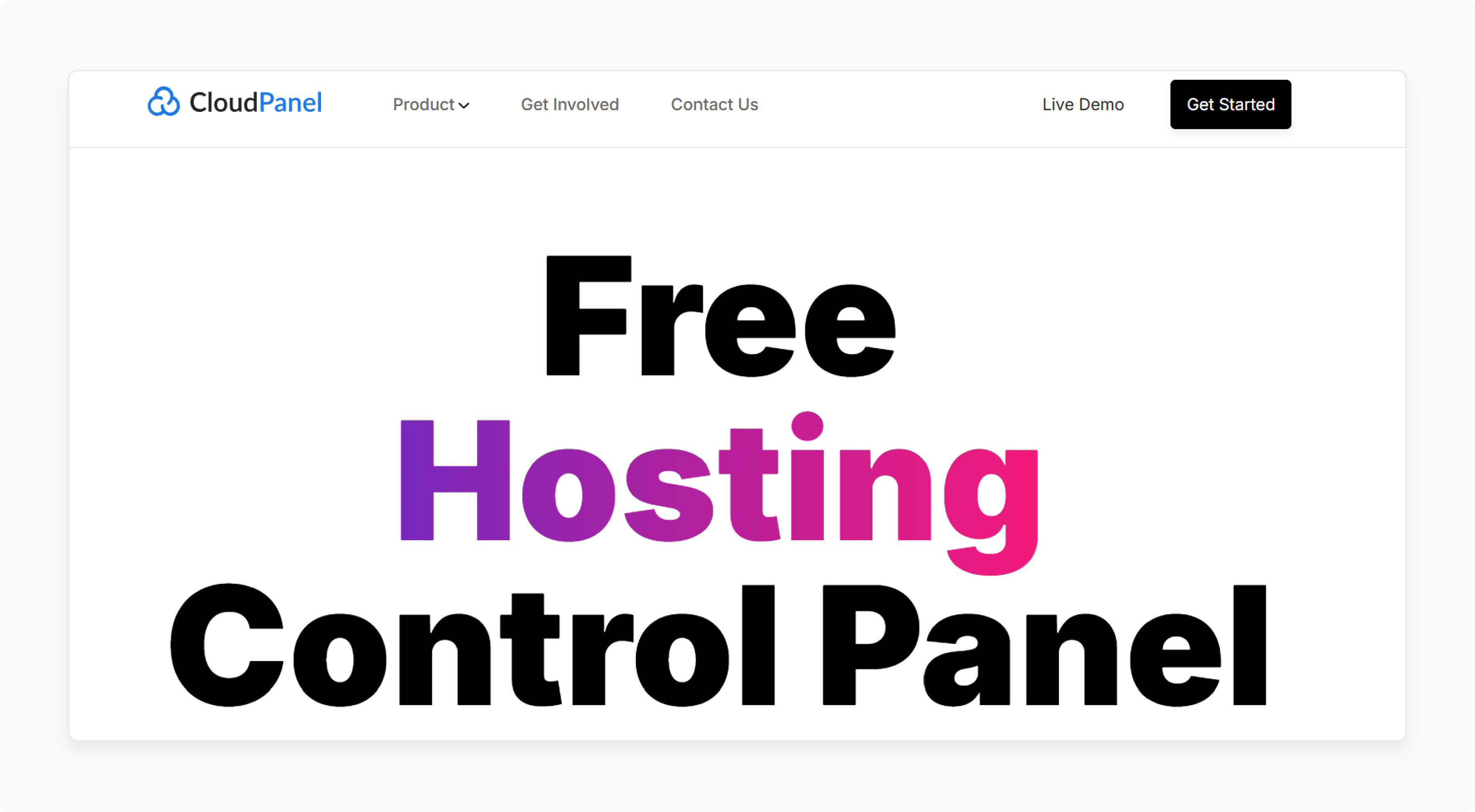 CloudPanel for real-time server monitoring and issue alerts