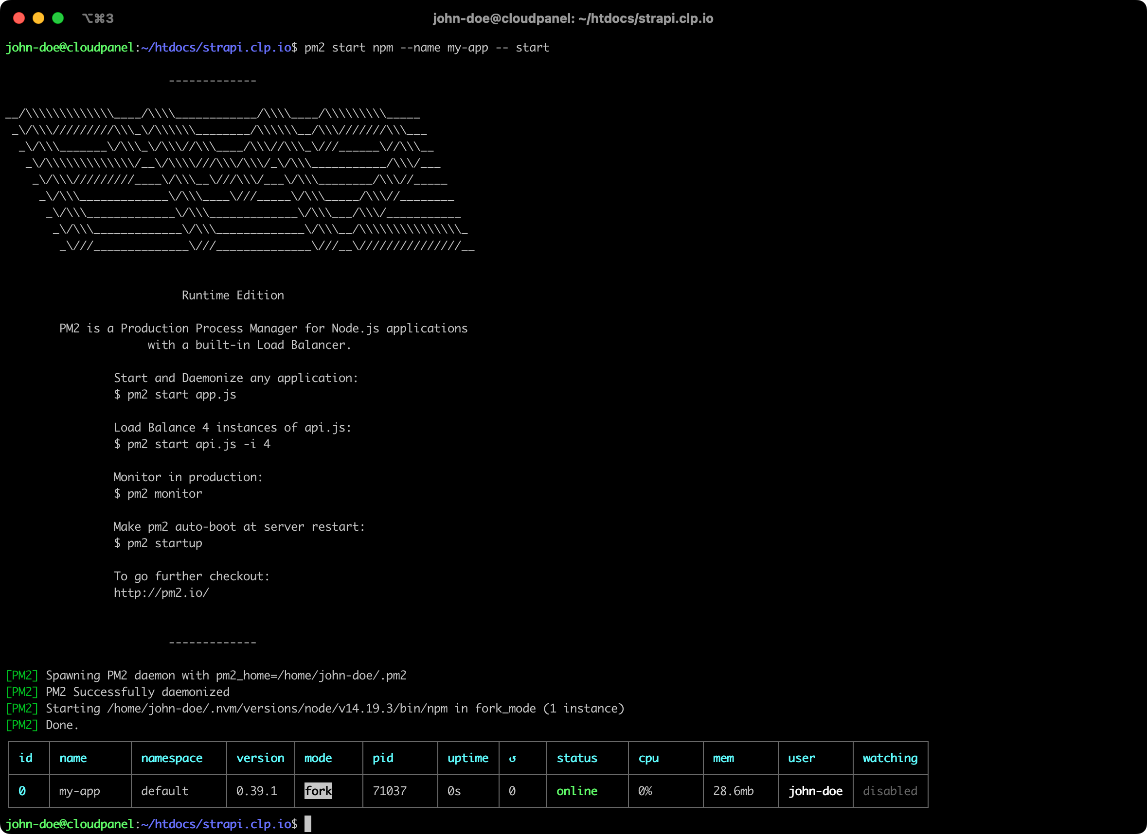 Starting the app with PM2 on Windows logs error at NPM.CMD with Unexpected  Token - Questions and Answers - Strapi Community Forum